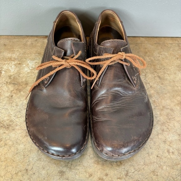 Birkenstock Memphis Leather Shoes Size Men’s 44/11 - Picture 1 of 12